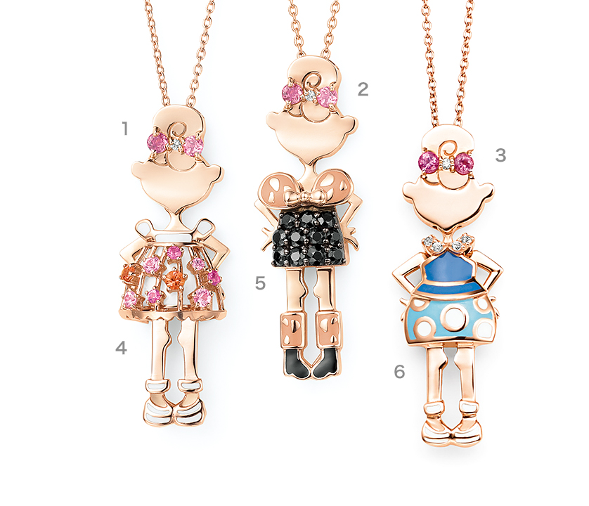 EME（エメ） Tutu Fur Peplum ネックレス  商品詳細番号