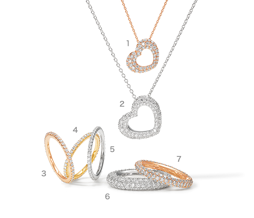 ETERNO FAMILY（エテルノ・ファミリー） ホワイト ネックレス リング 商品詳細番号