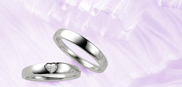 結婚指輪ーHAPPY HEART