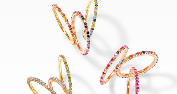 時とともに重ねるリング