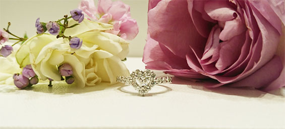 ポンテヴェキオ　Ponte Vecchio　婚約指輪　大丸神戸店 HAPPY HEART ハッピーハート